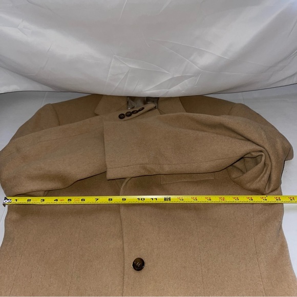 CHERESKIN Men's Tan Light Brown Camel Hair Blend Sports Coat - Picture 6 of 11